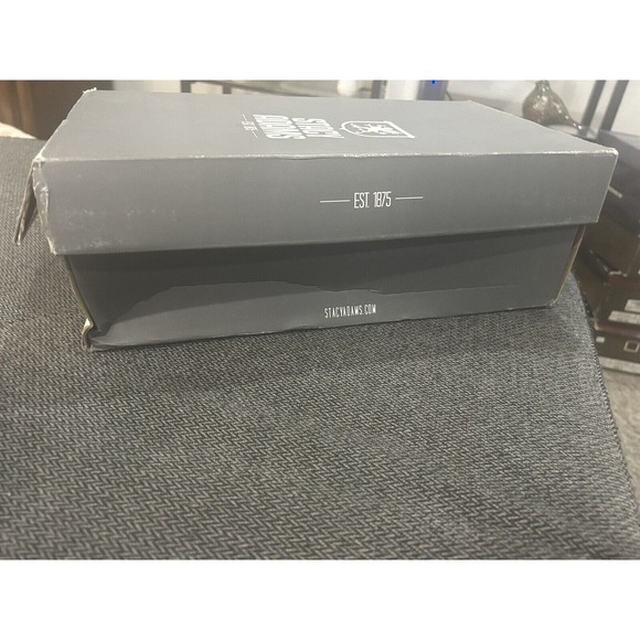 Stacy Adams Corrado Cognac Bike Toe Lace Up Oxford Style Shoes Men’s Size 11 M - Picture 13 of 16